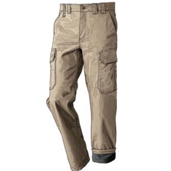 NWT Duluth Trading Co Khaki Flex Fire Hose Pants - Picture 2 of 8